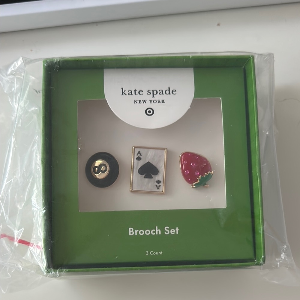 Kate Spade x Target 3 Pin Set